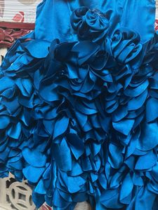 1-3 Yr Cute Blue Flower Girl Dress