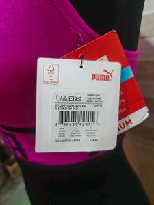 Puma Seamless Sports Bra New