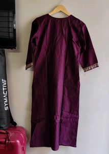 MYNTRA 3 Piece Embroidery Suit With Floral Duppata