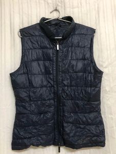 Oltre Blue Lightweight Puffer Jacket