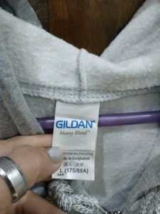 Thrifted Light Grey Hoodie (Unisex)