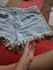Denim Blue Shorts