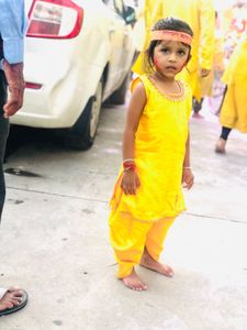 yellow dress for baby girl
