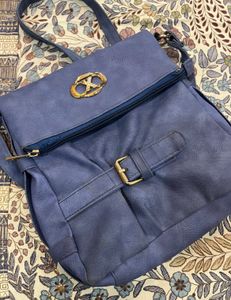 Blue Sling Bag