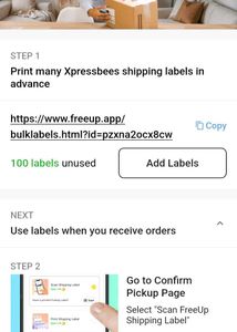 54 Sticky Shipping Labels