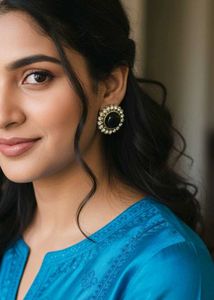 Black & Gold Earrings