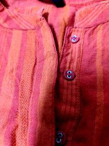 Here&amp;Now Rusty Colour Kurta