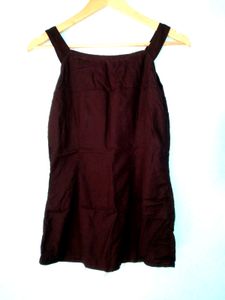 Beautiful Sleeveless Brown Top(Women&#39;s)