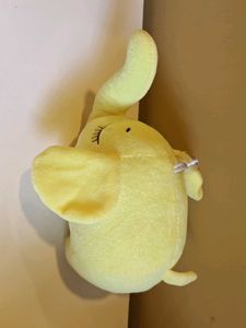 Yellow Elephant Plush Toy