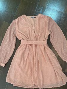 Chic Wrap Mini Dress