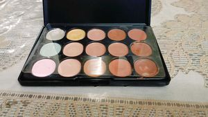 Menow Pro 15 Color Contour Cream Palette