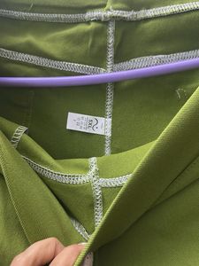 Green Slim Pants