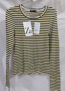 Striped Long Sleeve Top