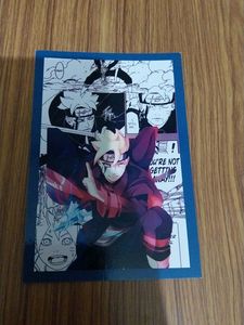 Manga Postcard Boruto Anime Premium Quality