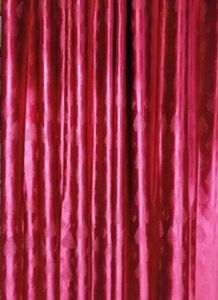Beautiful Wine 9 Fit Curtains 2 Piece