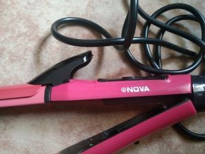 Nova Hair Straightner And Curler