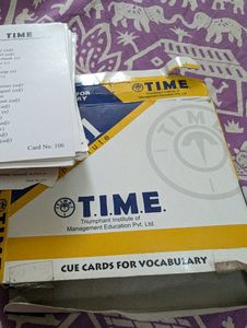 Cue Cards For Vacabulary