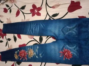 Floral Jeggings