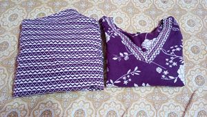 Kurti Set + New Saree