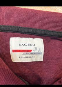 Burgundy Polo T-Shirt - Casual Style