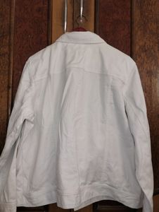 Authentic Ralph Lauren White Denim Jacket