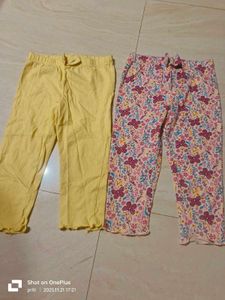 Cute Girls&#39; Leggings - Set of 2