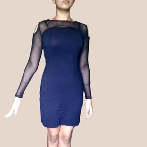 Stylish Black Bodycon Dress