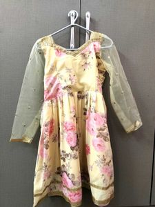 Floral Print Party Dress