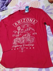 DNMX Red Graphic T-Shirts