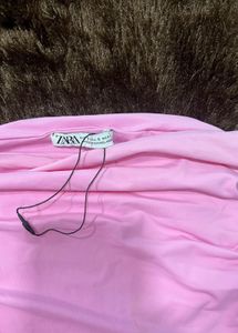 Zara Pink Bandeau Top