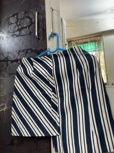 Striped Mini Skirt