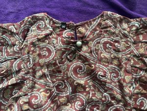 Stylish Paisley Print Top