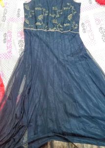 Elegant Black Ethnic Gown