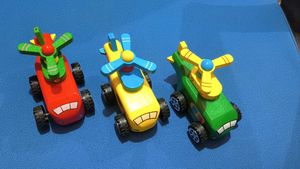 Wooden Toy Car Set