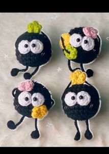 Soot Sprites Crochet (2 Pcs)