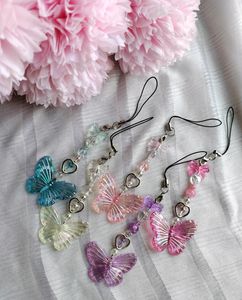 Aesthetic Butterfly Phone Charm