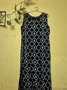 Beautiful Black Printed Kurta