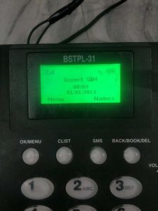 BSTPL-31 Landline Phone Works With Airtel and Voda