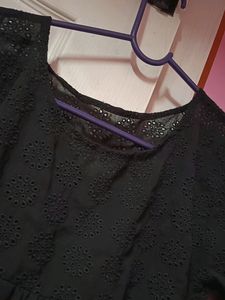 Branded Black Hole Top(See Through)
