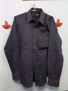 Max Men&#39;s Collection Cotton Shirt - NavyBlue