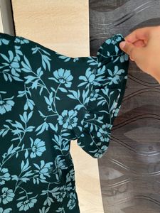 CHEMISTRY- Green Coloured Top With Half Sleeves