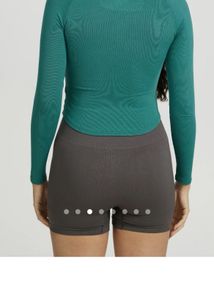 Green Long Sleeve Sports Top