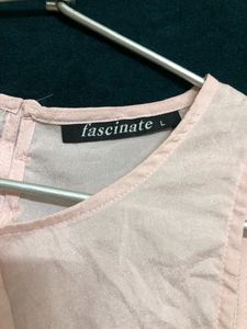 Fascinate Pink Stylish Top