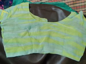Saari With Blouse