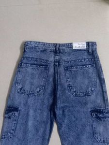 Cargo Blue Wash Jeans