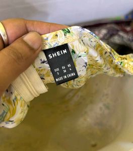 Floral Mini Dress - Puff Sleeve