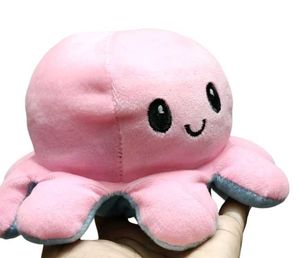 Reversible Octopus Plush Toy