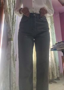 H&amp;M Vintage Straight Jeans High Waist