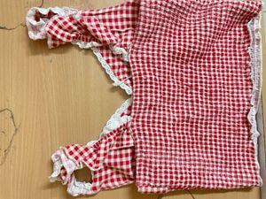 Red Gingham Cami Top
