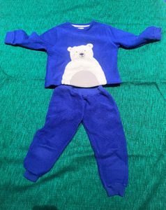 Adorable Bear Fleece Outfit